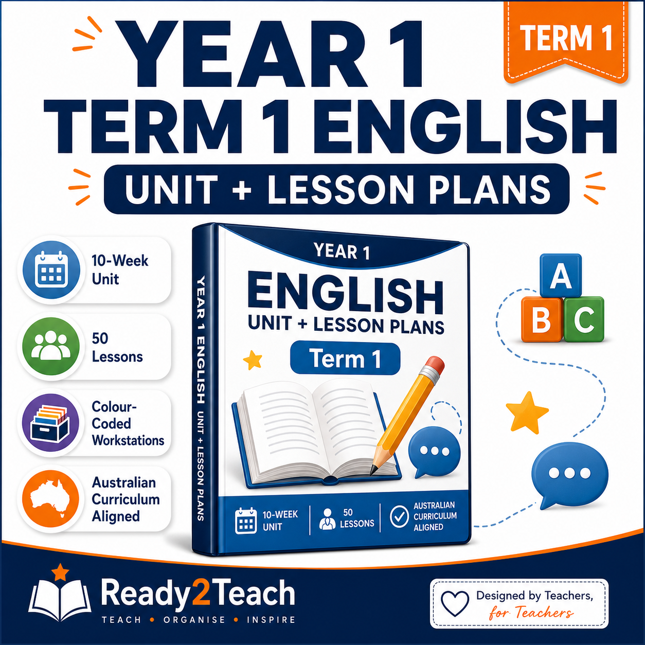 Year 1 English Term 1 Unit & Lesson Plans